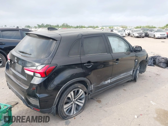 2022 Mitsubishi Outlander ES with VIN JA4APUAU2NU014100, listed as a IAAI auction lot 41932831 with 64,131 mi miles and . Bid and sale history available at DreamBid. Image 4.