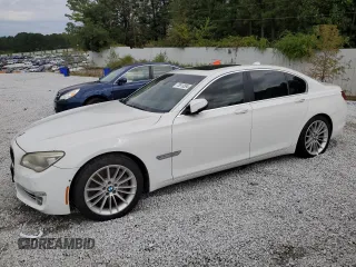 2013 BMW 7 Series 750i with VIN WBAYA8C53DC996787, listed as a Copart auction lot 73613594 with 100,438 mi miles and Clean Title. Bid and sale history available at DreamBid. Image 1.