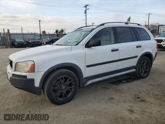 2005 Volvo XC90 with VIN YV1CZ911951137206, listed as a Copart auction lot 45924075 with 146,725 mi miles and Clean Title. Bid and sale history available at carsss.com. Image 1.