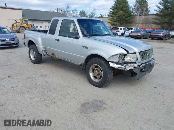 2001 Ford Ranger XL Fleet with VIN 1FTZR15E61TA83280, listed as a IAAI auction lot 42050223 with 216,957 mi miles. Bid and sale history available at carsss.com. Image 1.