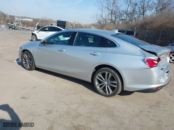 2021 Chevrolet Malibu LT with VIN 1G1ZD5ST5MF078043, listed as a IAAI auction lot 41792724 with 146,102 mi miles. Bid and sale history available at carsss.com. Image 3.