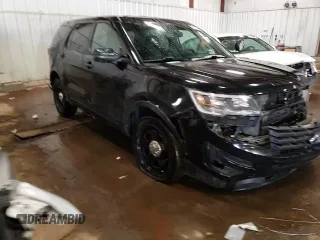 2017 Ford Police Interceptor Utility с VIN 1FM5K8AR4HGD59085, выставлен на аукционе Copart как лот 44452555 с пробегом 115 098 миль миль и Чистый • Clean title. История ставок и продаж доступна на DreamBid. Изображение 14.