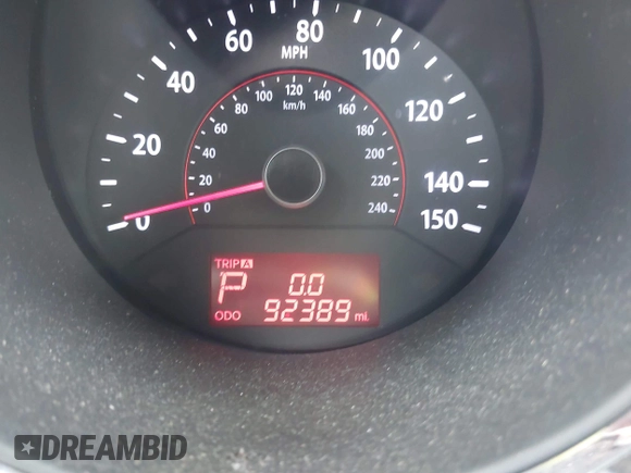 2013 Kia Sorento LX with VIN 5XYKT3A62DG322174, listed as a IAAI auction lot 42647736 with 92,389 mi miles and . Bid and sale history available at DreamBid. Image 7.