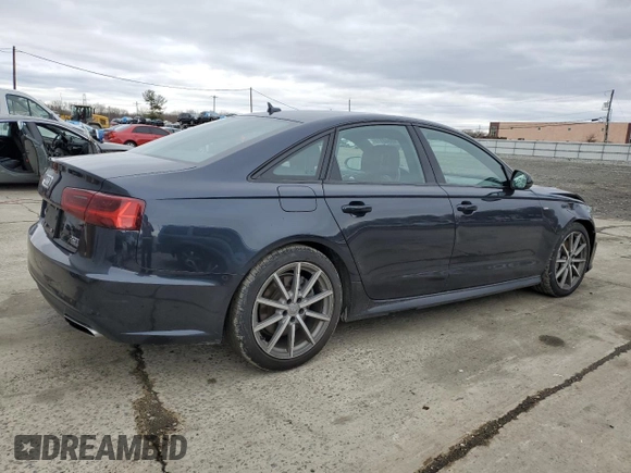 2018 Audi A6 Premium with VIN WAUF8AFCXJN085022, listed as a Copart auction lot 48869115 with 80,015 mi miles and Salvage Title. Bid and sale history available at carsss.com. Image 3.