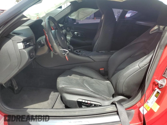 2021 Toyota GR Supra 3.0 with VIN WZ1DB0C06MW034973, listed as a Copart auction lot 59901174 with 0 mi miles and Salvage Title. Bid and sale history available at carsss.com. Image 7.