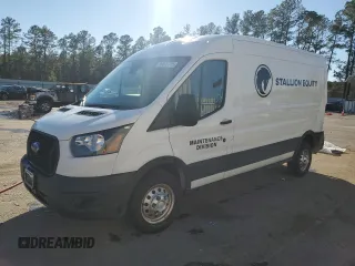 2022 Ford Transit Cargo with VIN 1FTBR2C81NKA65009, listed as a Copart auction lot 46873715 with 58,601 mi miles and Salvage Title. Bid and sale history available at DreamBid. Image 1.