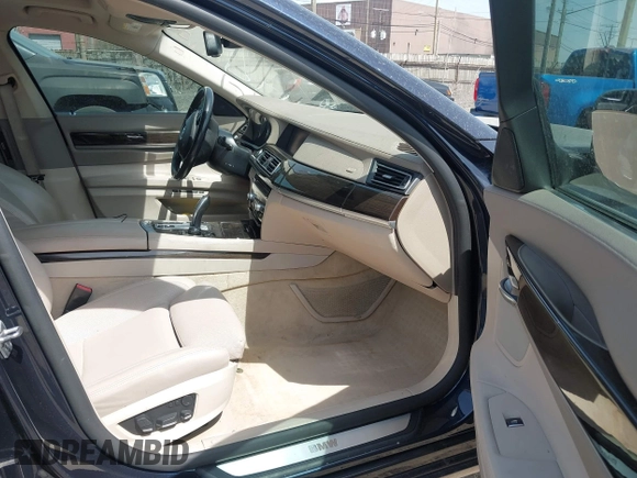 2012 BMW 7 Series 750Li xDrive with VIN WBAKC8C54CC434721, listed as a IAAI auction lot 42115443 with 109,368 mi miles and . Bid and sale history available at DreamBid. Image 5.