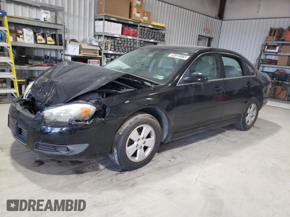 2010 Chevrolet Impala LT with VIN 2G1WB5EK3A1142790, listed as a Copart auction lot 53815065 with 115,762 mi miles and Salvage Title. Bid and sale history available at DreamBid. Image 1.