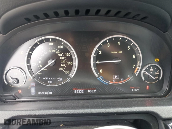2013 BMW 5 Series 535i Gran Turismo with VIN WBASN2C54DC202564, listed as a Copart auction lot 44390155 with 152,332 mi miles and Clean title. Bid and sale history available at DreamBid. Image 9.
