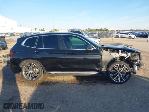 2023 BMW X3 sDrive30i z VIN 5UX43DP03P9N64624, wystawiony jako IAAI lot #41375547 z przebiegiem 28 149 mil mil oraz . Historia ofert i sprzedaży dostępna na DreamBid. Obrazek 14.