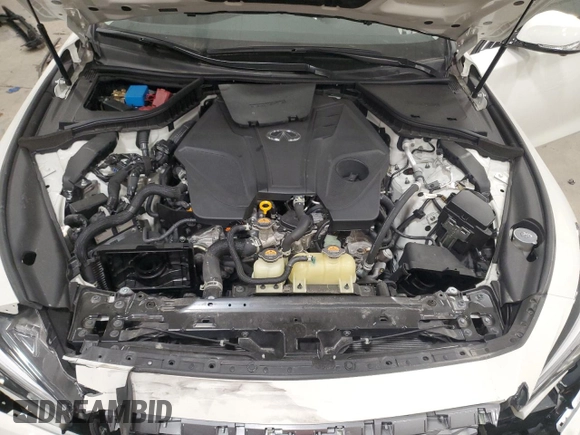 2022 Infiniti Q50 Luxe z VIN JN1EV7BR7NM340311, wystawiony jako Copart lot #53694445 z przebiegiem 12 308 mil mil oraz Szkoda całkowita • Salvage title. Historia ofert i sprzedaży dostępna na DreamBid. Obrazek 11.