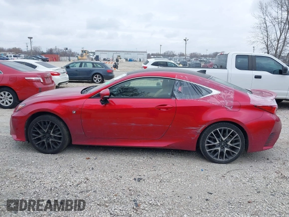 2016 Lexus RC 300 F Sport z VIN JTHSM5BC5G5001691, wystawiony jako IAAI lot #41016235 z przebiegiem 99 777 mil mil oraz . Historia ofert i sprzedaży dostępna na DreamBid. Obrazek 14.