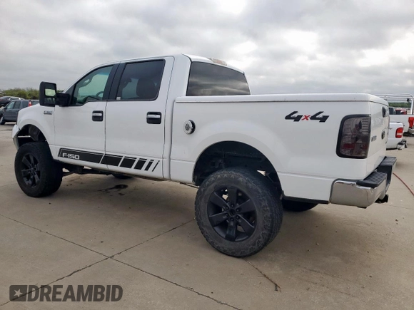 2006 Ford F-150 XLT z VIN 1FTPW14566KA89448, wystawiony jako Copart lot #50321345 z przebiegiem 180 896 mil mil oraz Szkoda całkowita • Salvage title. Historia ofert i sprzedaży dostępna na DreamBid. Obrazek 2.