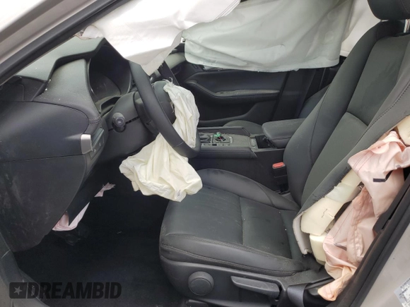 2025 Mazda 3 S Select Sport with VIN 3MZBPABM0SM460122, listed as a Copart auction lot 55444645 with Not Provided miles and Non Repairable. Bid and sale history available at DreamBid. Image 7.