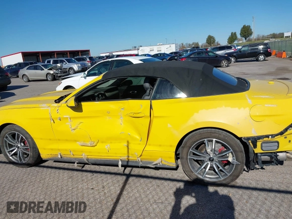 2017 Ford Mustang EcoBoost Premium with VIN 1FATP8UH3H5245063, listed as a IAAI auction lot 40810938 with 76,232 mi miles. Bid and sale history available at carsss.com. Image 14.
