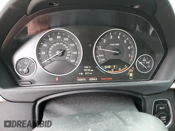 2014 BMW 3 Series 328i xDrive с VIN WBA3B5C52EP652285, выставлен на аукционе Copart как лот 45576835 с пробегом 103 975 миль миль и На запчасти • Non repairable. История ставок и продаж доступна на DreamBid. Изображение 9.