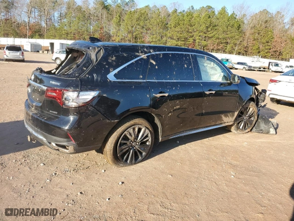2018 Acura MDX with VIN 5J8YD4H32JL020085, listed as a Copart auction lot 85553944 with 0 mi miles and Salvage Title. Bid and sale history available at carsss.com. Image 3.