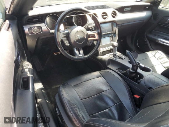 2018 Ford Mustang EcoBoost Premium z VIN 1FATP8UHXJ5145287, wystawiony jako Copart lot #60152705 z przebiegiem 75 119 mil mil oraz Szkoda całkowita • Salvage title. Historia ofert i sprzedaży dostępna na DreamBid. Obrazek 8.