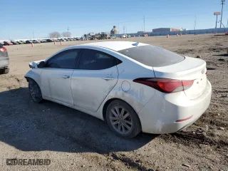 2014 Hyundai Elantra Limited with VIN 5NPDH4AEXEH521054, listed as a Copart auction lot 41770565 with 0 mi miles and Salvage Title. Bid and sale history available at carsss.com. Image 2.