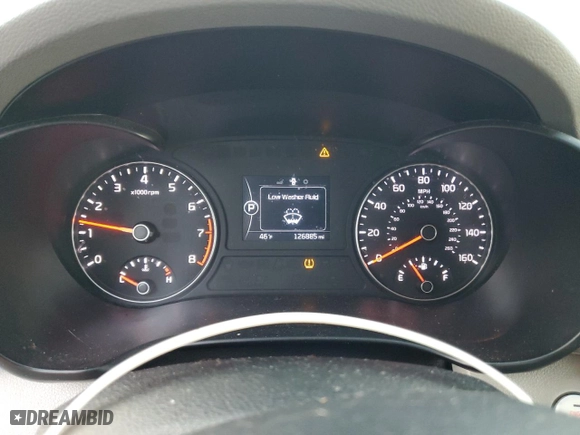 2016 Kia Optima EX with VIN 5XXGU4L31GG014286, listed as a Copart auction lot 77652274 with 126,885 mi miles and Salvage Title. Bid and sale history available at carsss.com. Image 9.