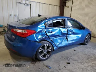2014 Kia Forte EX with VIN KNAFX4A8XE5100826, listed as a Copart auction lot 47490905 with 123,266 mi miles and Salvage Title. Bid and sale history available at carsss.com. Image 3.