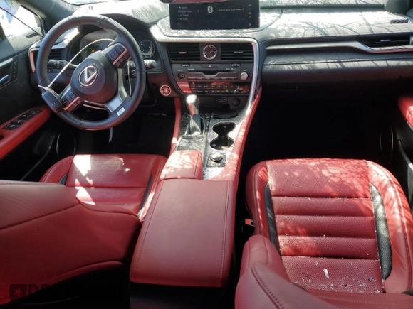 2022 Lexus RX 350 F Sport с VIN 2T2SZMDAXNC364217, выставлен на аукционе Copart как лот 53123325 с пробегом 23 158 миль миль и Списание • Salvage title. История ставок и продаж доступна на DreamBid. Изображение 8.
