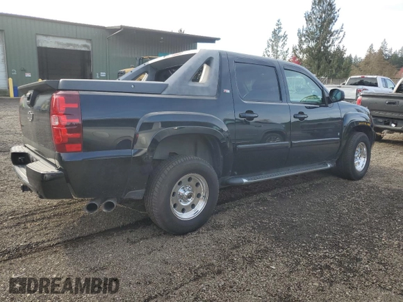 2009 Chevrolet Avalanche 2LT with VIN 3GNFK220X9G209968, listed as a Copart auction lot 78595414 with 153,850 mi miles and Salvage Title. Bid and sale history available at DreamBid. Image 3.