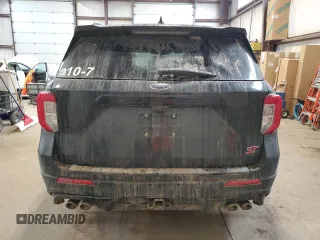 2022 Ford Explorer ST z VIN 1FM5K8GC2NGC27473, wystawiony jako Copart lot #49190175 z przebiegiem 28 611 mil mil oraz Nie do naprawy • Non repairable. Historia ofert i sprzedaży dostępna na DreamBid. Obrazek 6.