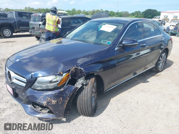2017 Mercedes-Benz C 300 with VIN 55SWF4KB0HU212438, listed as a IAAI auction lot 42356168 with 59,579 mi miles and . Bid and sale history available at DreamBid. Image 2.