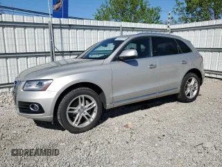 2015 Audi Q5 Premium Plus with VIN WA1LFAFP5FA035183, listed as a Copart auction lot 54483705 with 95,518 mi miles and Clean title. Bid and sale history available at DreamBid. Image 1.
