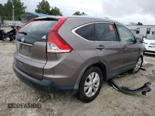 2013 Honda CR-V EX-L with VIN 5J6RM3H77DL036698, listed as a Copart auction lot 65883624 with Not Provided miles and Salvage Title. Bid and sale history available at DreamBid. Image 3.