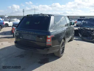2015 Land Rover Range Rover Supercharged with VIN SALGS2TF8FA225962, listed as a IAAI auction lot 41757065 with 123,590 mi miles. Bid and sale history available at carsss.com. Image 4.