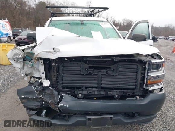 2018 Chevrolet Silverado 1500 Work Truck with VIN 3GCUKNEC2JG639635, listed as a IAAI auction lot 41140556 with 60,998 mi miles. Bid and sale history available at carsss.com. Image 6.