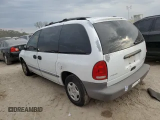 2000 Dodge Caravan with VIN 2B4GP2534YR560661, listed as a Copart auction lot 76496104 with 55,271 mi miles and Salvage Title. Bid and sale history available at carsss.com. Image 2.