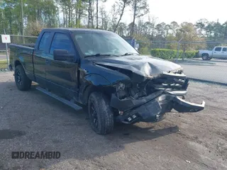 2014 Ford F-150 XL with VIN 1FTEX1CM4EKG06516, listed as a IAAI auction lot 41877641 with 202,729 mi miles. Bid and sale history available at carsss.com. Image 1.