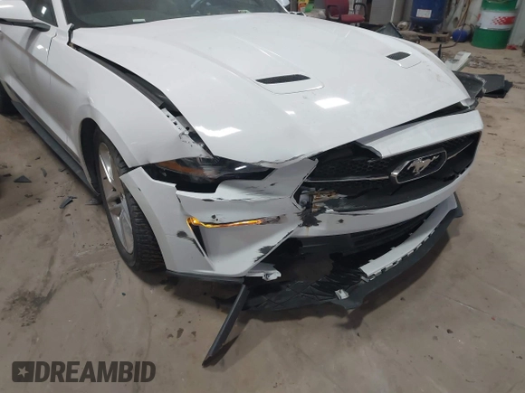 2021 Ford Mustang EcoBoost with VIN 1FATP8UH4M5138923, listed as a IAAI auction lot 41397141 with 51,744 mi miles. Bid and sale history available at carsss.com. Image 6.