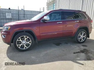 2022 Jeep Grand Cherokee Limited z VIN 1C4RJFBGXNC137972, wystawiony jako Copart lot #64778615 z przebiegiem 68 589 mil mil oraz Czysty tytuł • Clean title. Historia ofert i sprzedaży dostępna na DreamBid. Obrazek 1.