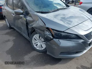 2022 Nissan LEAF S with VIN 1N4AZ1BV0NC559410, listed as a IAAI auction lot 41806174 with 32,289 mi miles and . Bid and sale history available at DreamBid. Image 6.