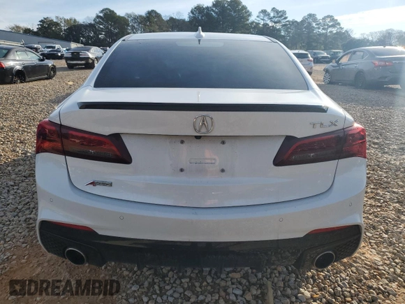 2020 Acura TLX w/A-Spec Pkg with VIN 19UUB1F62LA012325, listed as a Copart auction lot 88302545 with 64,316 mi miles and Salvage Title. Bid and sale history available at carsss.com. Image 6.