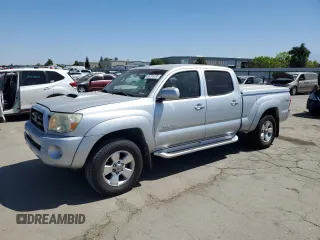 2007 Toyota Tacoma PreRunner with VIN 5TEKU72NX7Z391165, listed as a Copart auction lot 65761235 with 141,570 mi miles and Salvage title. Bid and sale history available at DreamBid. Image 1.