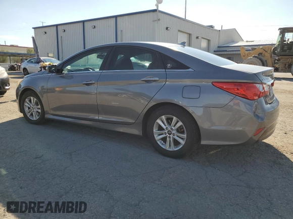2014 Hyundai Sonata GLS with VIN 5NPEB4AC3EH924605, listed as a Copart auction lot 70422424 with 142,969 mi miles and Salvage Title. Bid and sale history available at carsss.com. Image 2.