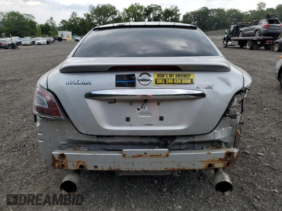 2013 Nissan Maxima SV z VIN 1N4AA5AP1DC831933, wystawiony jako Copart lot #65474915 z przebiegiem 132 518 mil mil oraz Czysty tytuł • Clean title. Historia ofert i sprzedaży dostępna na DreamBid. Obrazek 6.