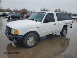 2003 Ford Ranger XL with VIN 1FTYR10D23PA42666, listed as a Copart auction lot 49998695 with 0 mi miles and Salvage Title. Bid and sale history available at carsss.com. Image 1.