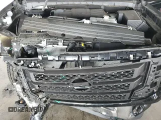 2024 Nissan Titan SV with VIN 1N6AA1FB4RN118307, listed as a Copart auction lot 51018655 with 445 mi miles and Salvage title. Bid and sale history available at DreamBid. Image 11.