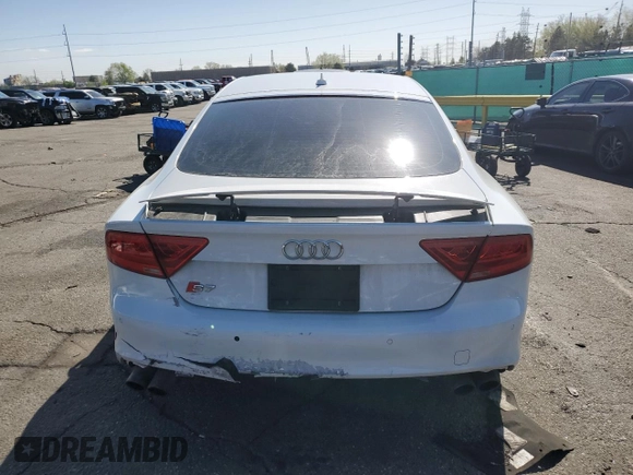 2014 Audi S7 Prestige z VIN WAUW2AFC4EN051777, wystawiony jako Copart lot #53831895 z przebiegiem 81 841 mil mil oraz Szkoda całkowita • Salvage title. Historia ofert i sprzedaży dostępna na DreamBid. Obrazek 6.
