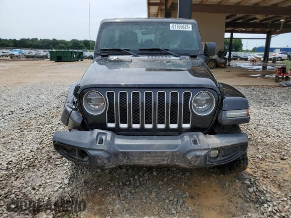 2018 Jeep Wrangler Unlimited Sahara with VIN 1C4HJXEG5JW211272, listed as a Copart auction lot 61765625 with 108,010 mi miles and Salvage title. Bid and sale history available at DreamBid. Image 5.