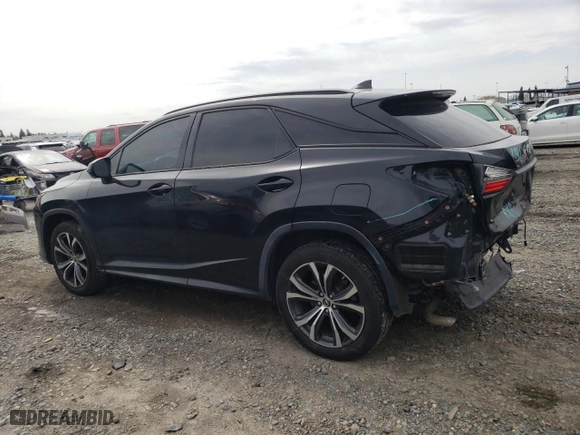 2016 Lexus RX 350 F Sport with VIN JTJBZMCA7G2013222, listed as a Copart auction lot 49829815 with 81,014 mi miles and Salvage Title. Bid and sale history available at carsss.com. Image 2.