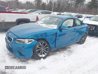 2017 BMW M2 with VIN WBS1H9C38HV887362, listed as a IAAI auction lot 41524962 with 58,866 mi miles. Bid and sale history available at carsss.com. Image 18.
