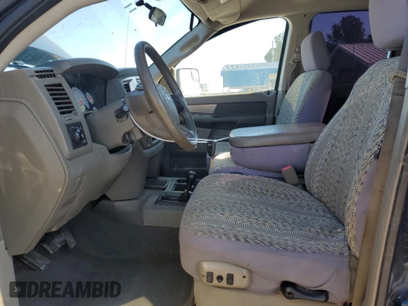 2007 Dodge Ram 2500 SLT with VIN 1D7KS28C87J551476, listed as a Copart auction lot 87764525 with 196,657 mi miles and Salvage Title. Bid and sale history available at carsss.com. Image 7.