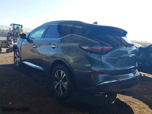 2020 Nissan Murano SV with VIN 5N1AZ2BS5LN106127, listed as a IAAI auction lot 41481158 with 96,515 mi miles. Bid and sale history available at carsss.com. Image 3.